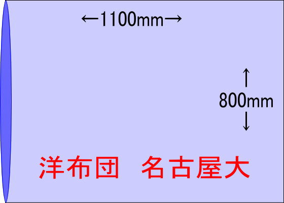 LL袋洋布団 名古屋大 (100枚入)